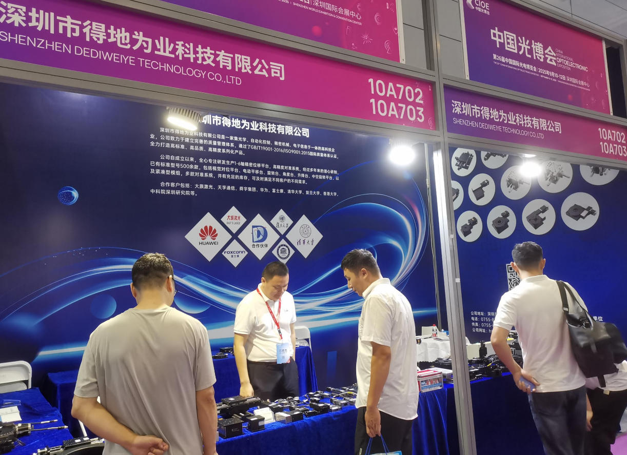 熱烈祝賀得地為業(yè)2025年9月10日-12日光博會(huì)圓滿(mǎn)成功